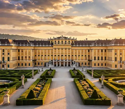 Schönbrunn Palace and its gardens, Vienna