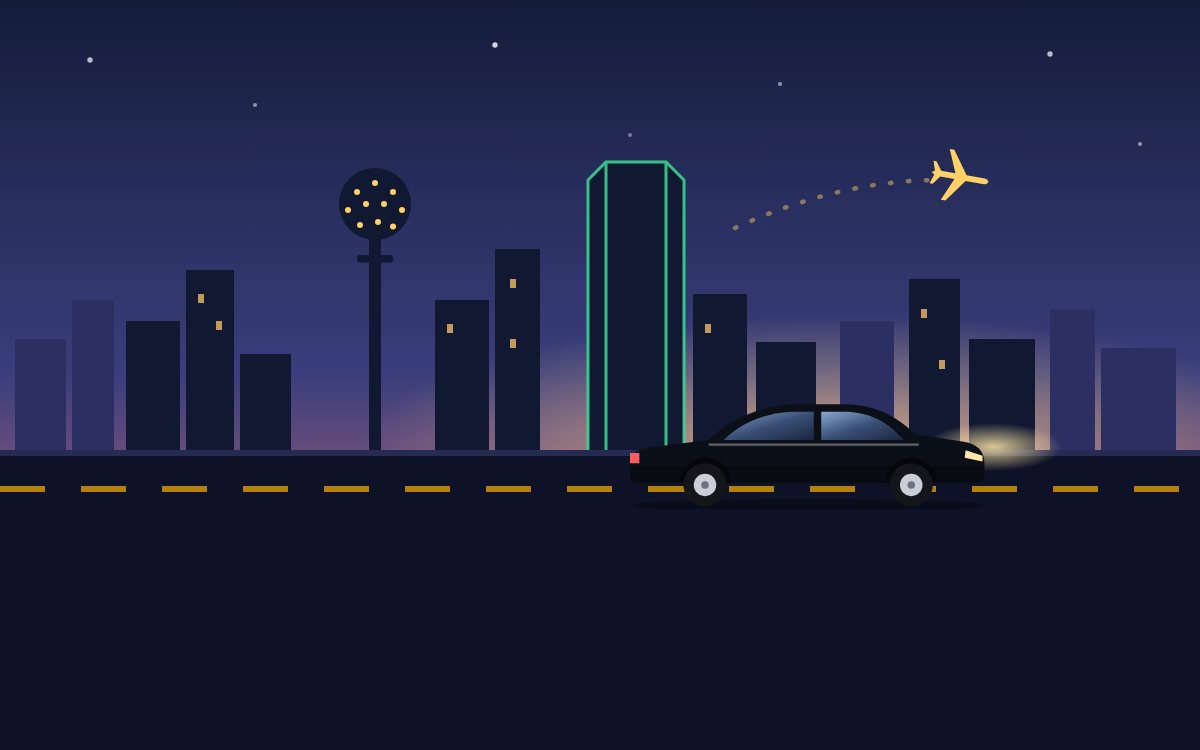 Dallas skyline